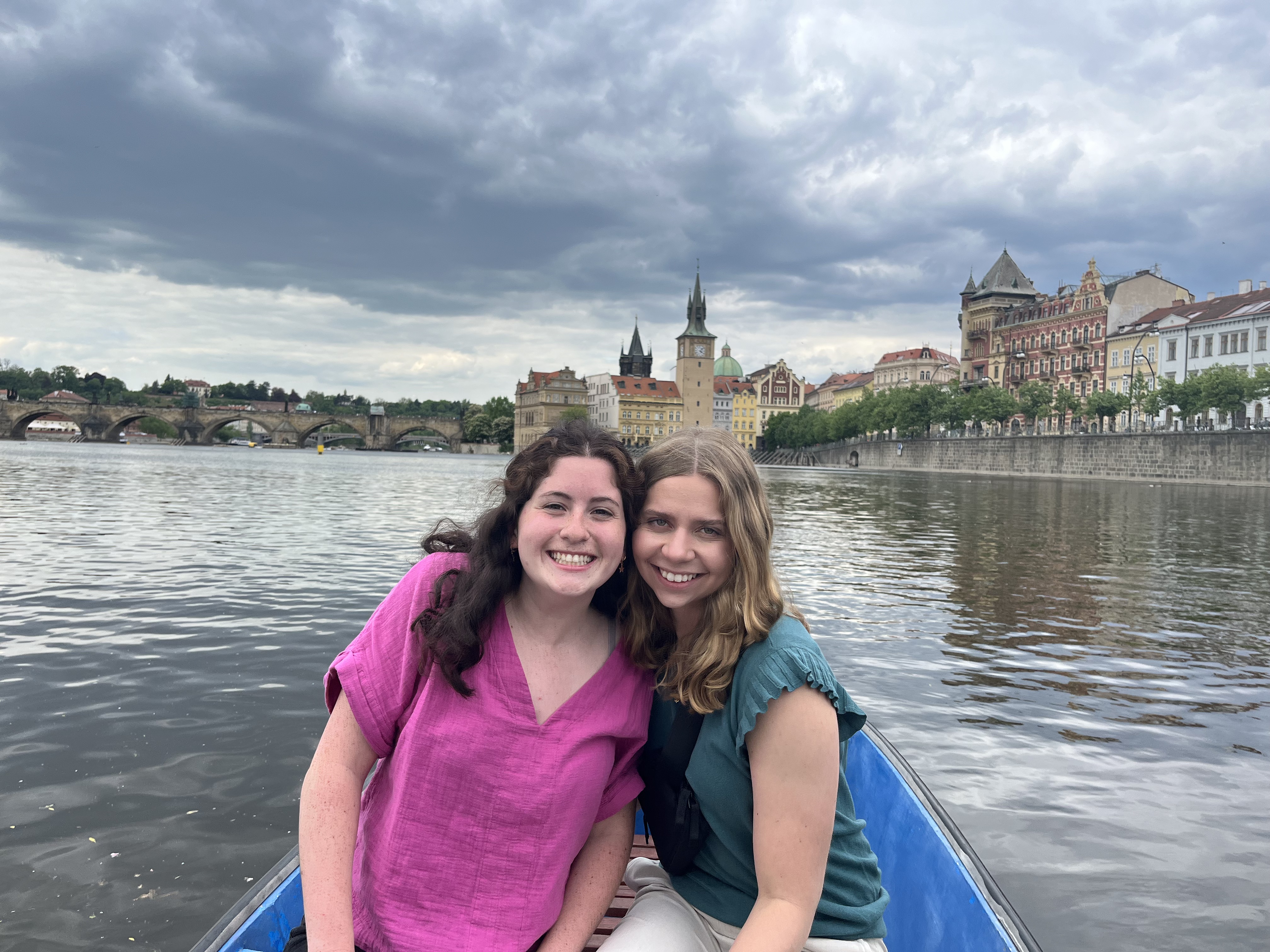 Floating Down the Vltava